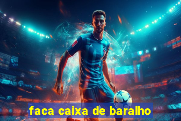 faca caixa de baralho